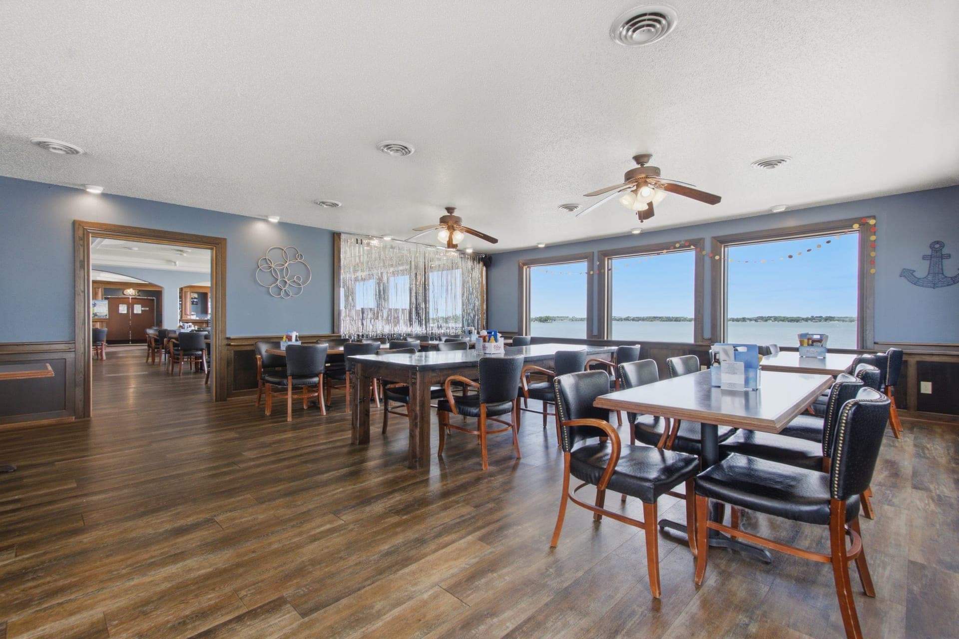The Party Room at The Hillside, set for a private event