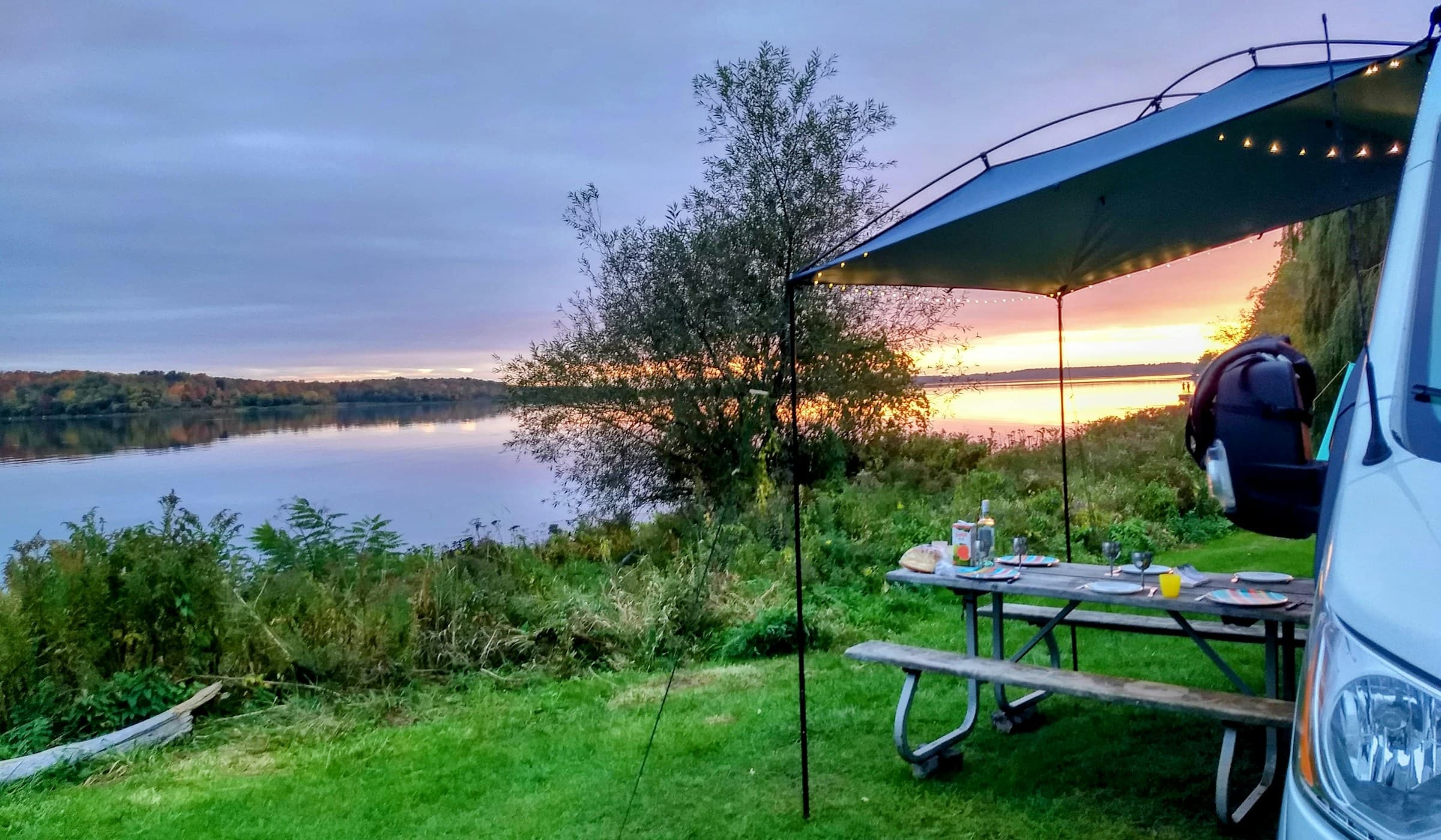 Full-Hookup RV Site